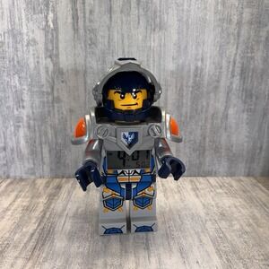 LEGO Nexo Knights Clay Moorington Minifigure Alarm Clock Working